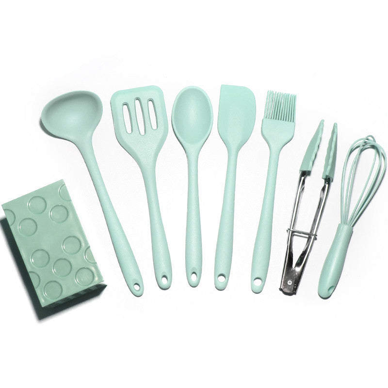 Kitchenware: Silicone Utensil with Matching Utensil Cup