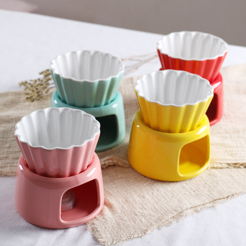 Kitchenware: Mini Ceramic Tealight Fondue Melting Pot