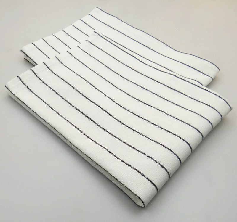 Towels: Graph-Stripe Tea Towel