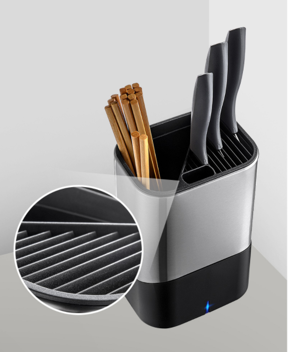 Disinfecting Knife Block-Utensil Holder