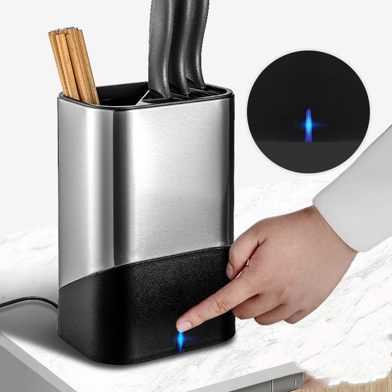 Disinfecting Knife Block-Utensil Holder