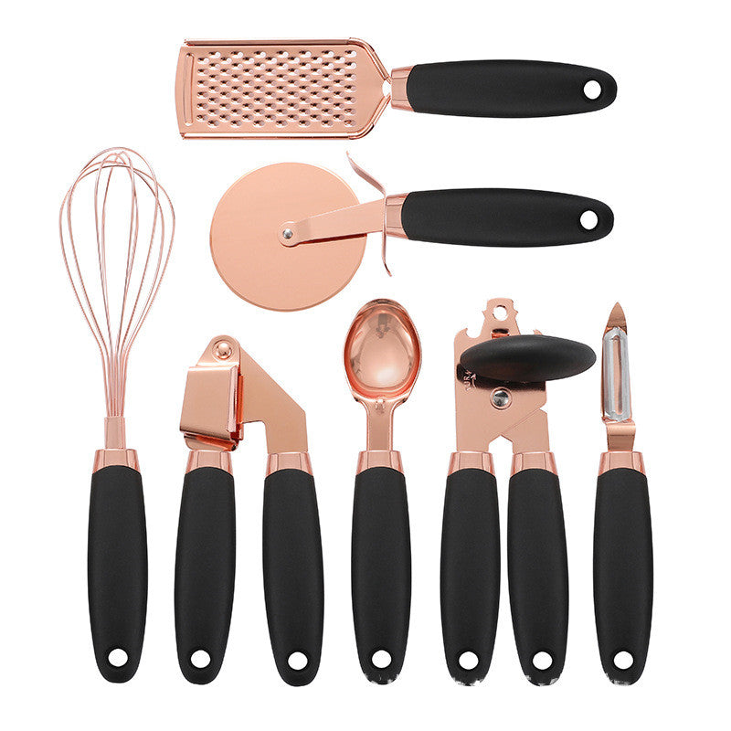 Kitchenware: 7PC Copper & Ceramic Kitchen Tools