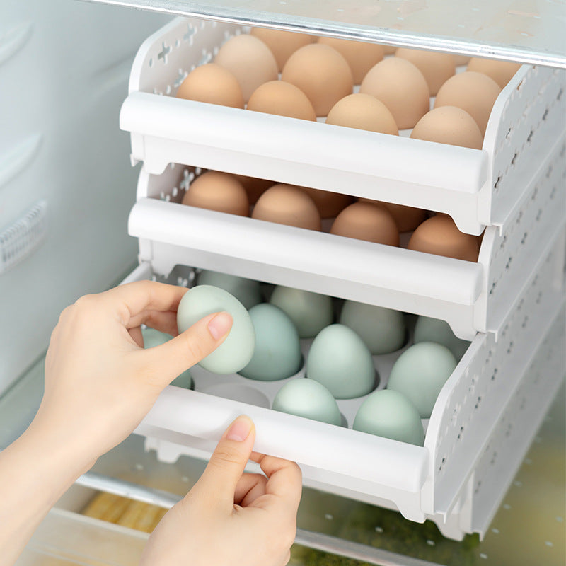 Sliding Stackable Egg Crates