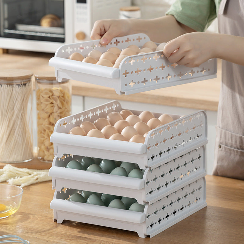 Sliding Stackable Egg Crates