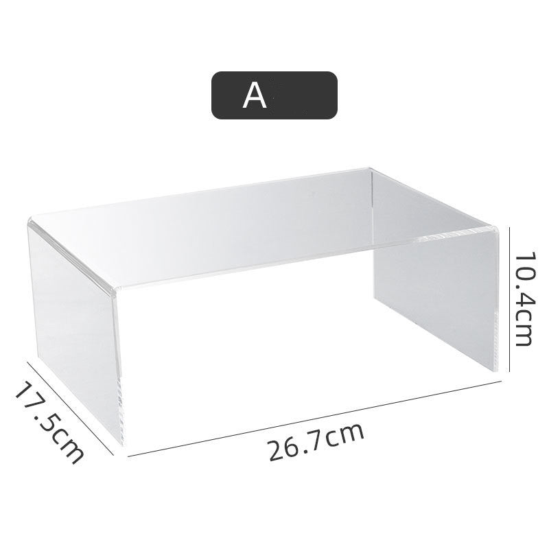 Acrylic Shelf Riser-Transparent