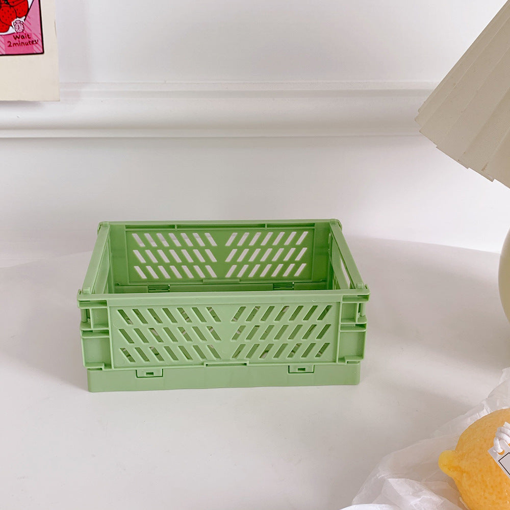 Folding Plastic Storage Crates