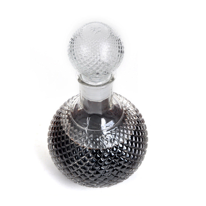 Diamond Round Globe Whisky Decanter