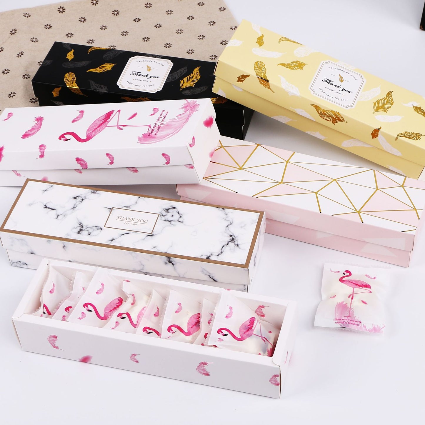 Bake Shop: Rectangular Tote & Matching Boxes Set