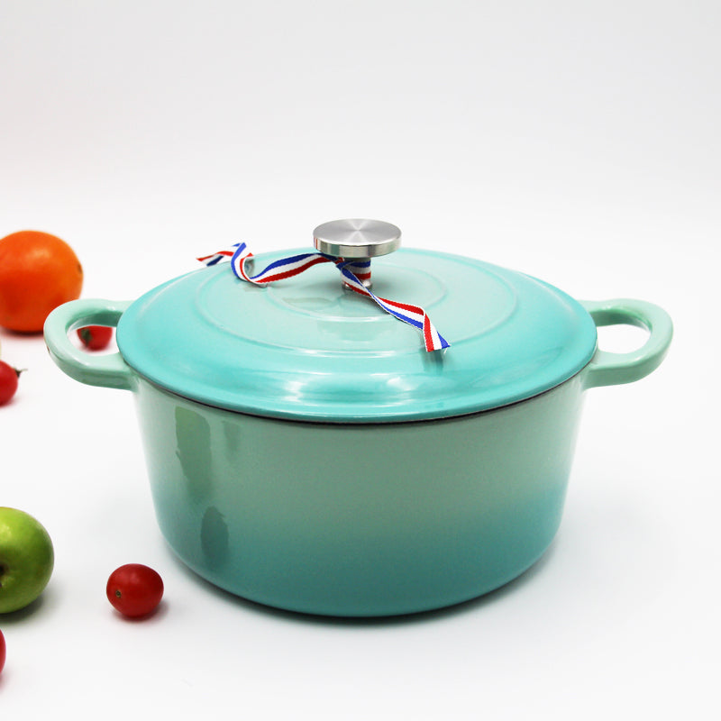 Lintore Enameled Cast Iron Dutch Oven