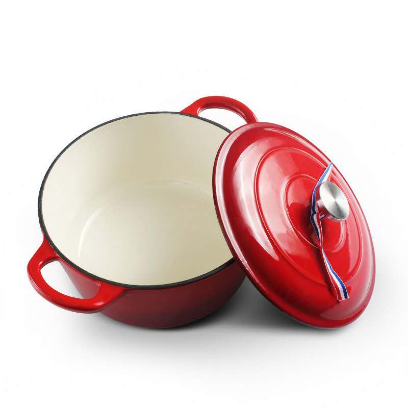 Lintore Enameled Cast Iron Dutch Oven