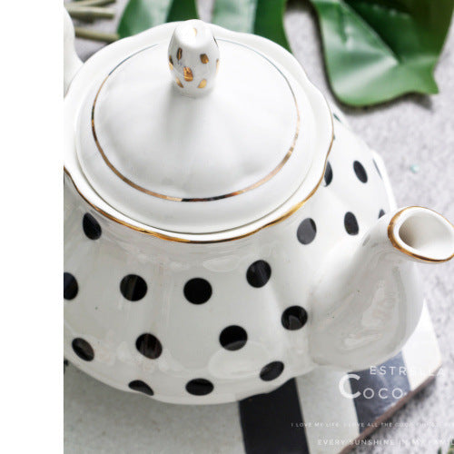 French Retro Stripes & Polka Dots Tea Sets