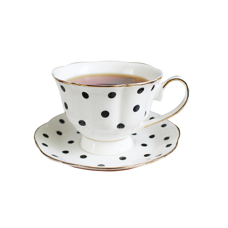 French Retro Stripes & Polka Dots Tea Sets