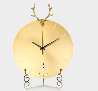 Minimalist Deer Antler Clock