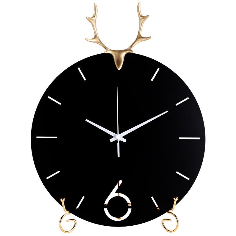 Minimalist Deer Antler Clock