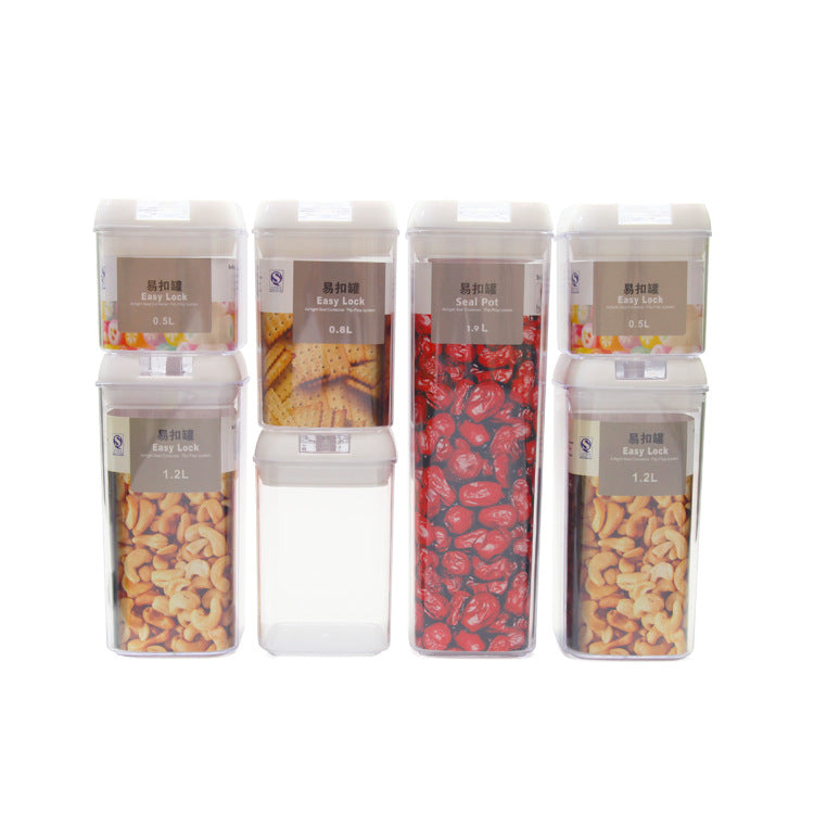 7PC Airtight Food Storage Pantry Containers