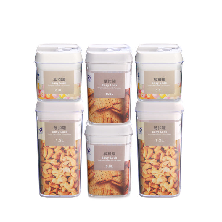 7PC Airtight Food Storage Pantry Containers