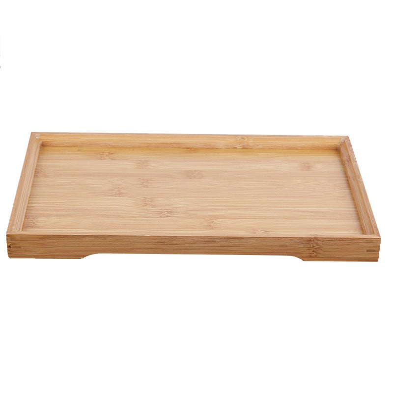 Binaural Wooden Bamboo Serving Trays