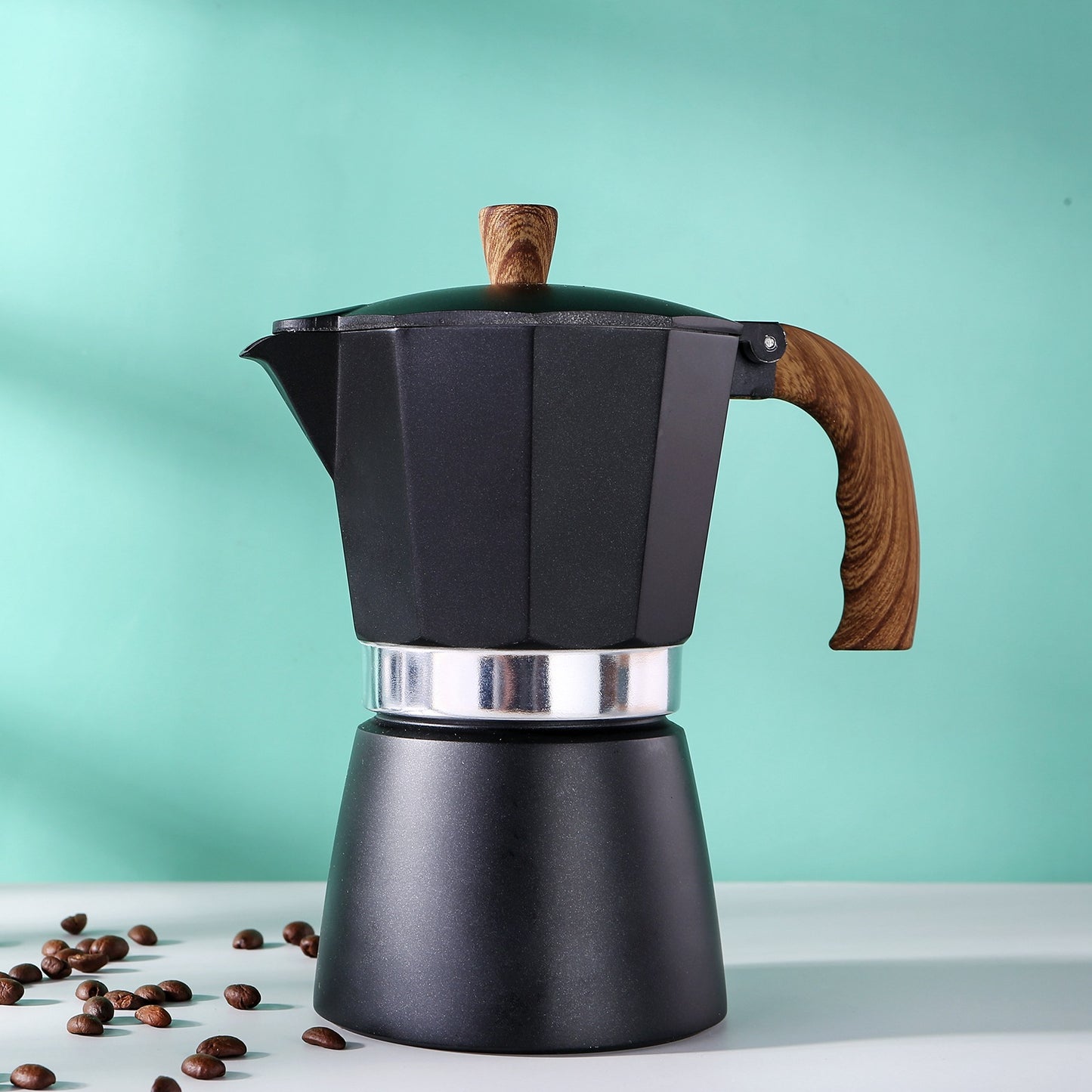 Enameled Italian Moka Pot