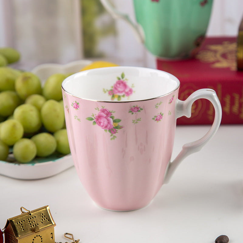 Casual Charm Bone China Mugs