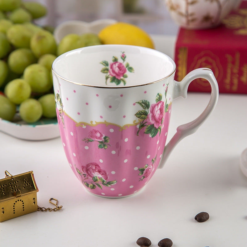 Casual Charm Bone China Mugs