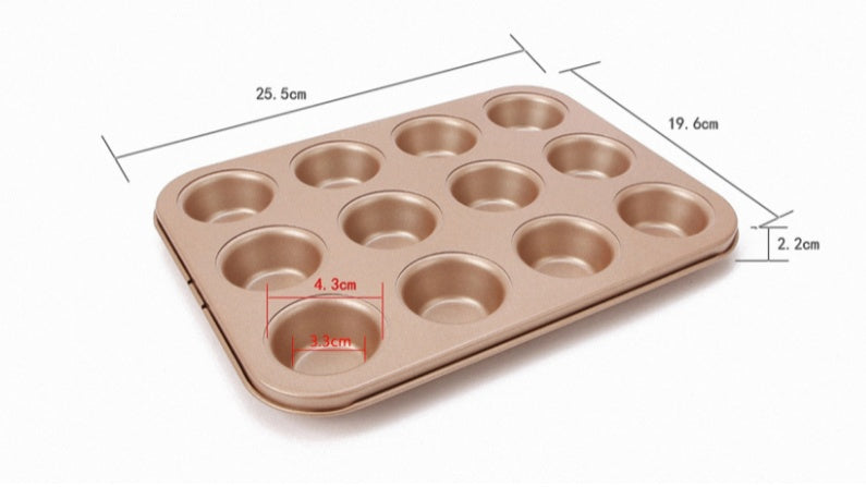 12-Mini Cupcake-Muffin Pan