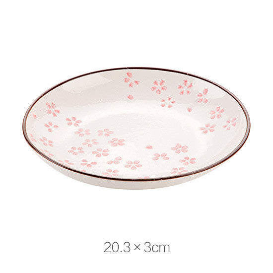 Cherry Blossom Ceramic Dessert Dish