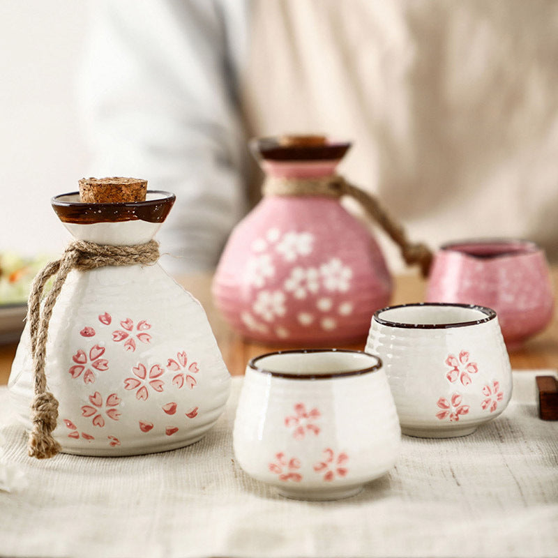 Sakura Saki Drinkware Set