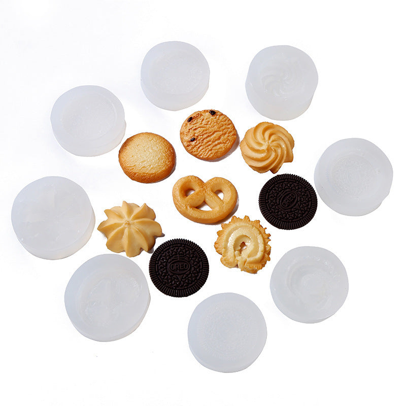 Silicone Butter Cookie Mold-5 Shapes