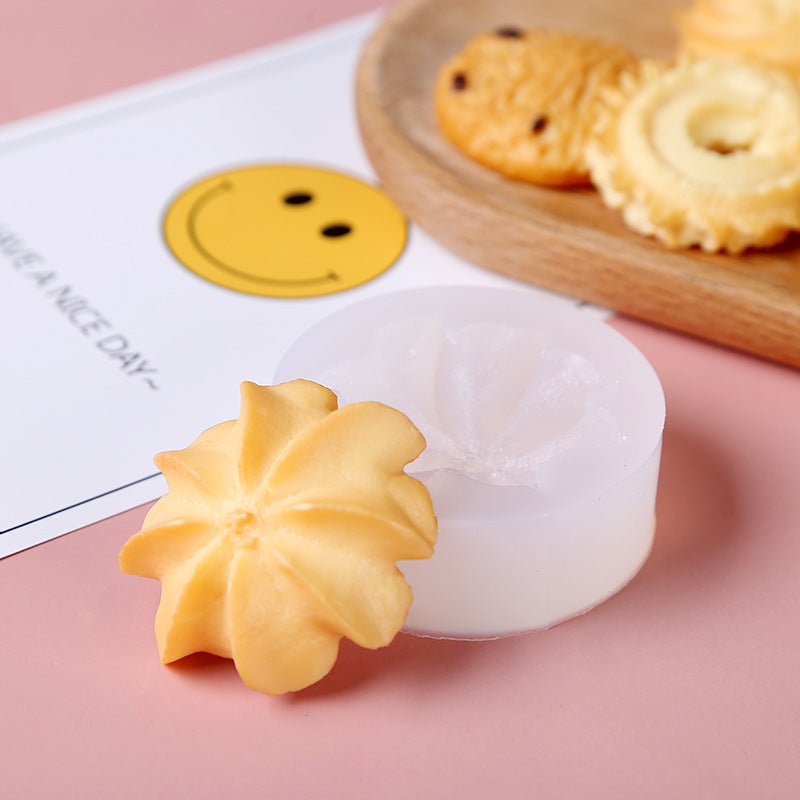 Silicone Butter Cookie Mold-5 Shapes