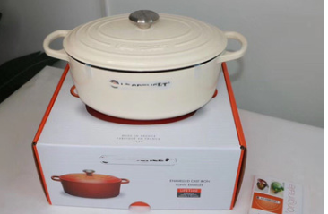 Le Creuset Oval Enameled Cast Iron Dutch Oven