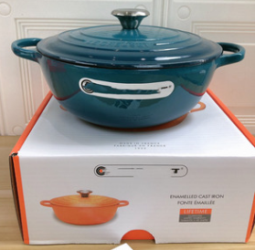 Le Creuset Round Enameled Cast Iron Dutch Oven