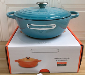 Le Creuset Round Enameled Cast Iron Dutch Oven