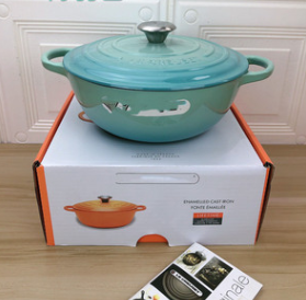 Le Creuset Round Enameled Cast Iron Dutch Oven