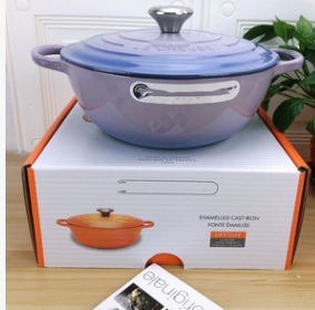 Le Creuset Round Enameled Cast Iron Dutch Oven