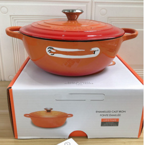 Le Creuset Round Enameled Cast Iron Dutch Oven