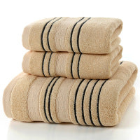 Sophisticated Stripe Bath Towels