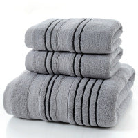 Sophisticated Stripe Bath Towels