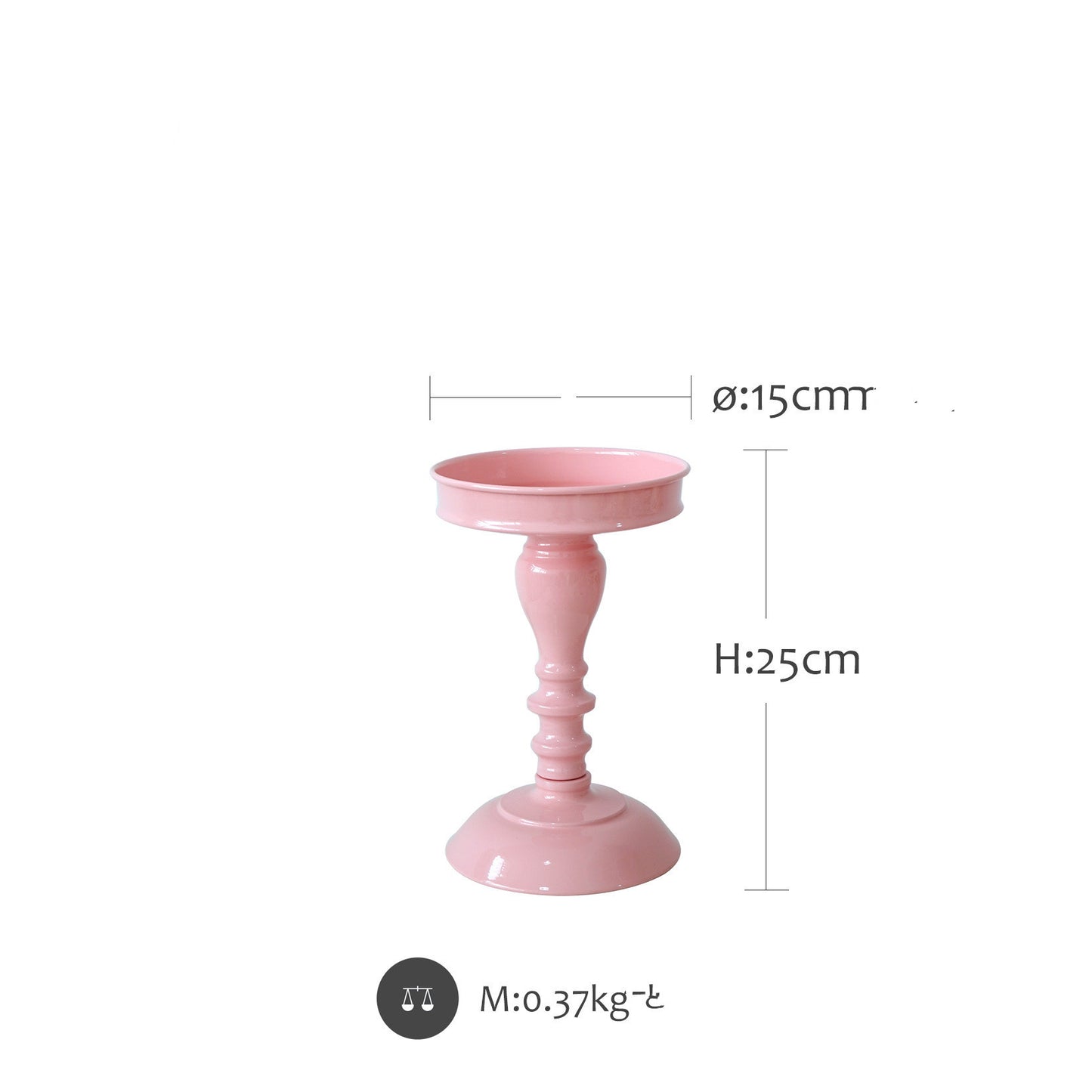 Pink Parisian Cake Stands Various Sizes