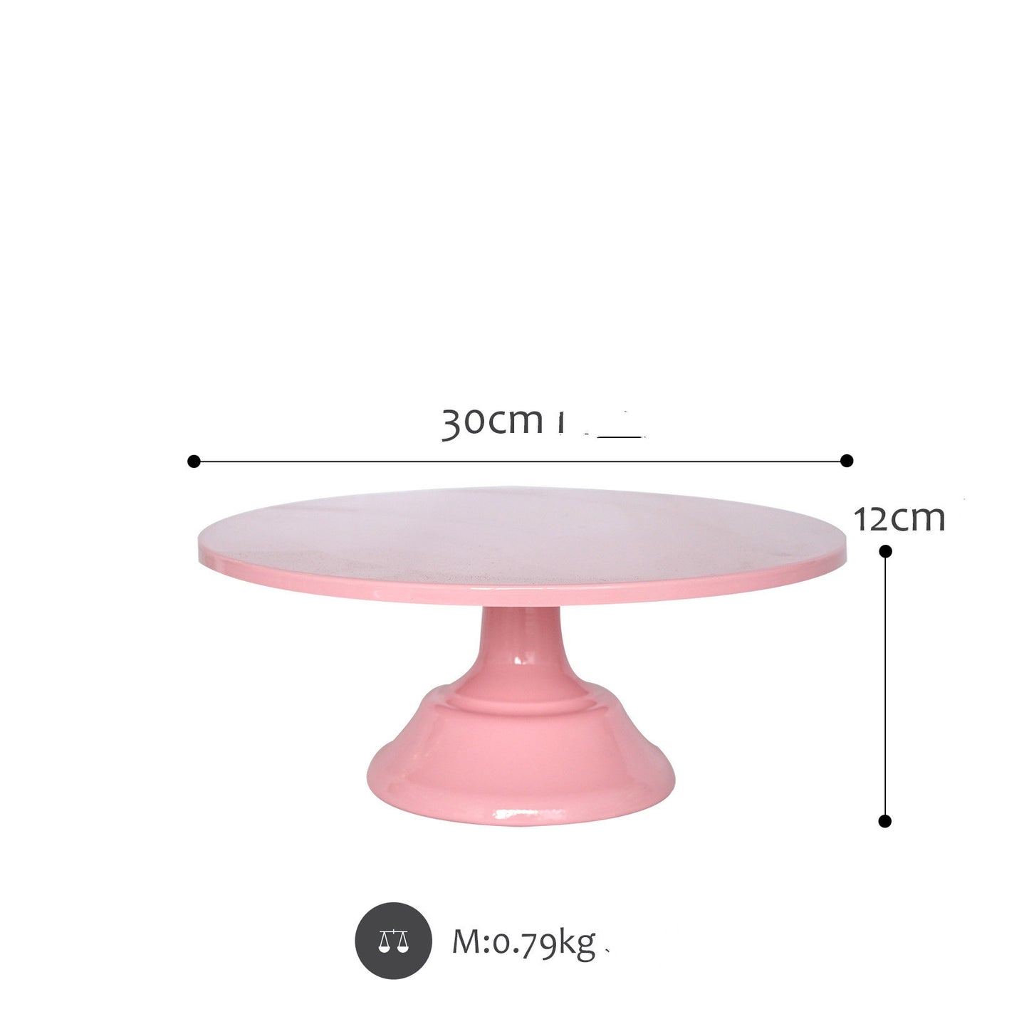 Pink Parisian Cake Stands Various Sizes