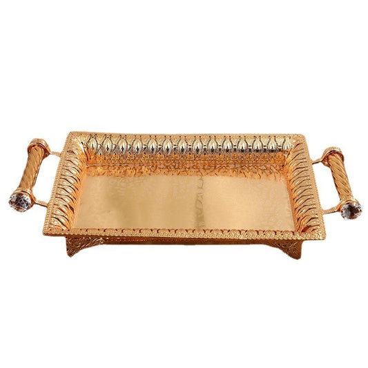 Gold Luxury European Dessert Tray