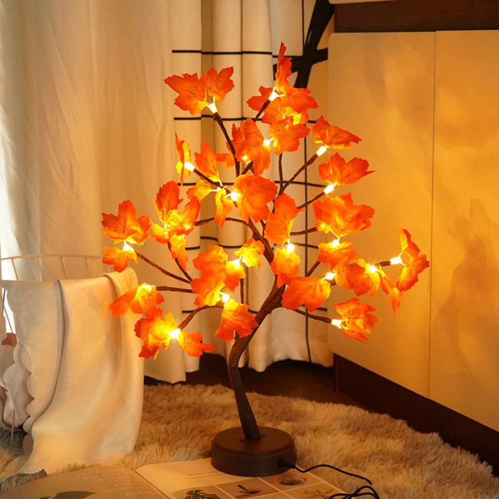 Fairy Light LED Maple Tree Table Lamp