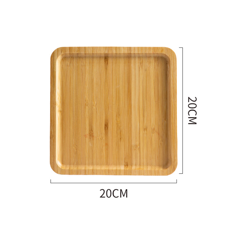 Japanese Style Bamboo Serving Tray