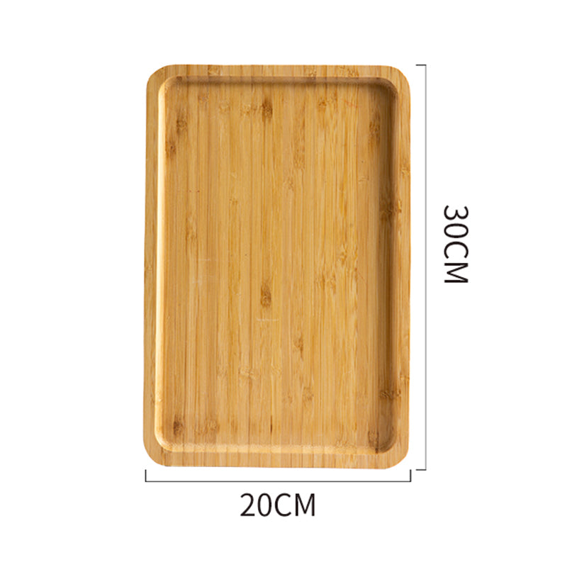 Japanese Style Bamboo Serving Tray