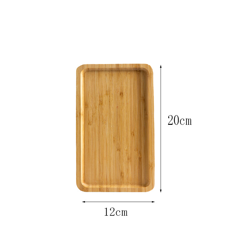 Japanese Style Bamboo Serving Tray