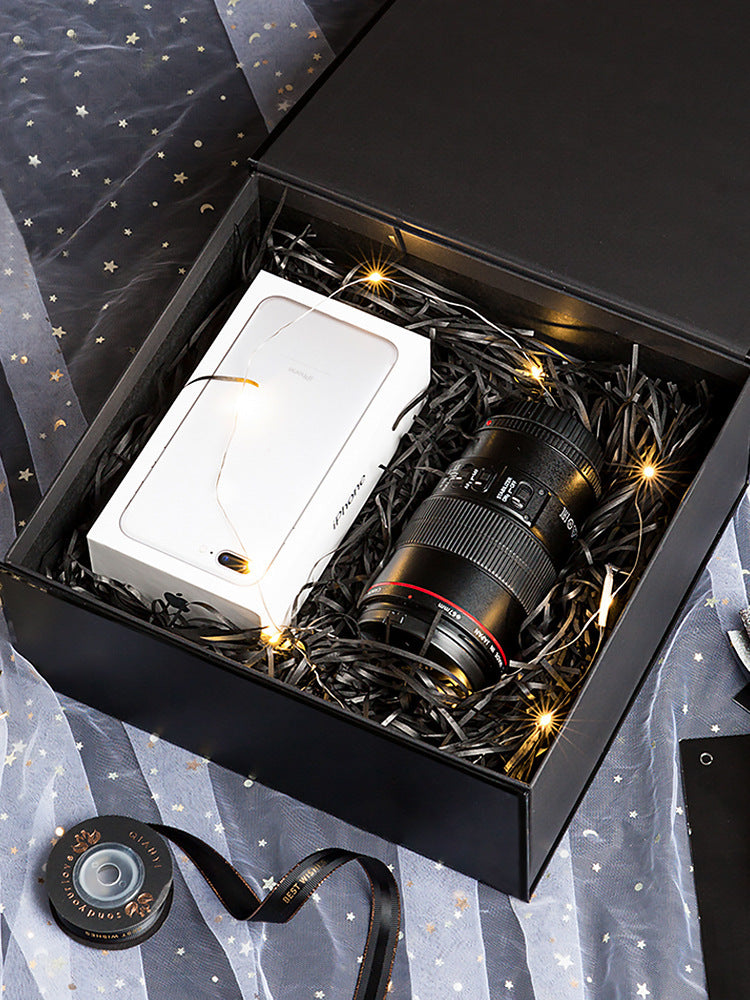 Black Clamshell Gift Box