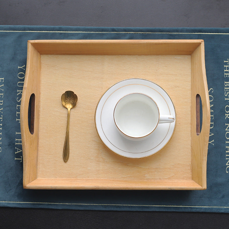 Rectangular Wooden Serving Tray