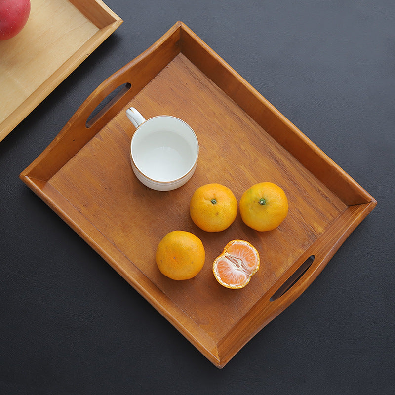 Rectangular Wooden Serving Tray