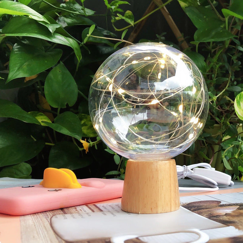 Crystal Ball Fairy Lamp