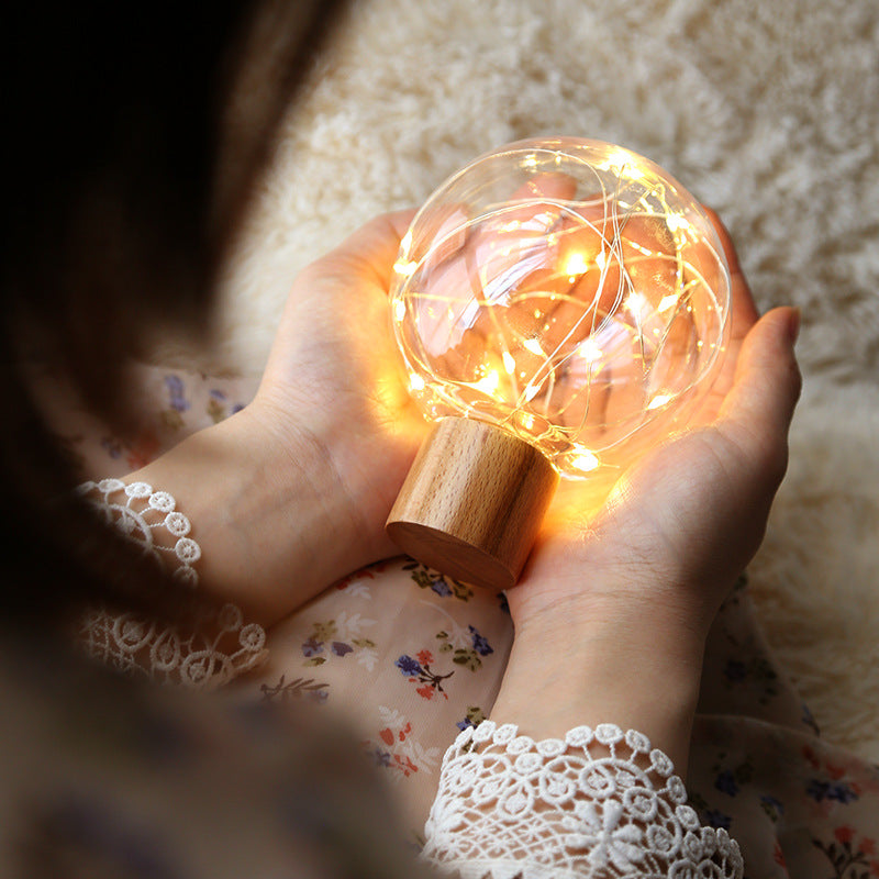 Crystal Ball Fairy Lamp