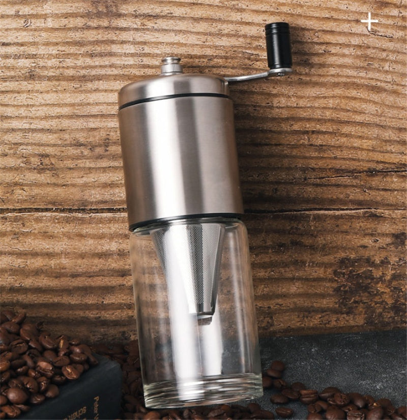 Manual Coffee Bean Grinder and Brewer